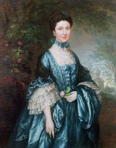 Miss Theodosia Magill, Gräfin Clanwilliam (gest. 1817), 1765 von Thomas Gainsborough